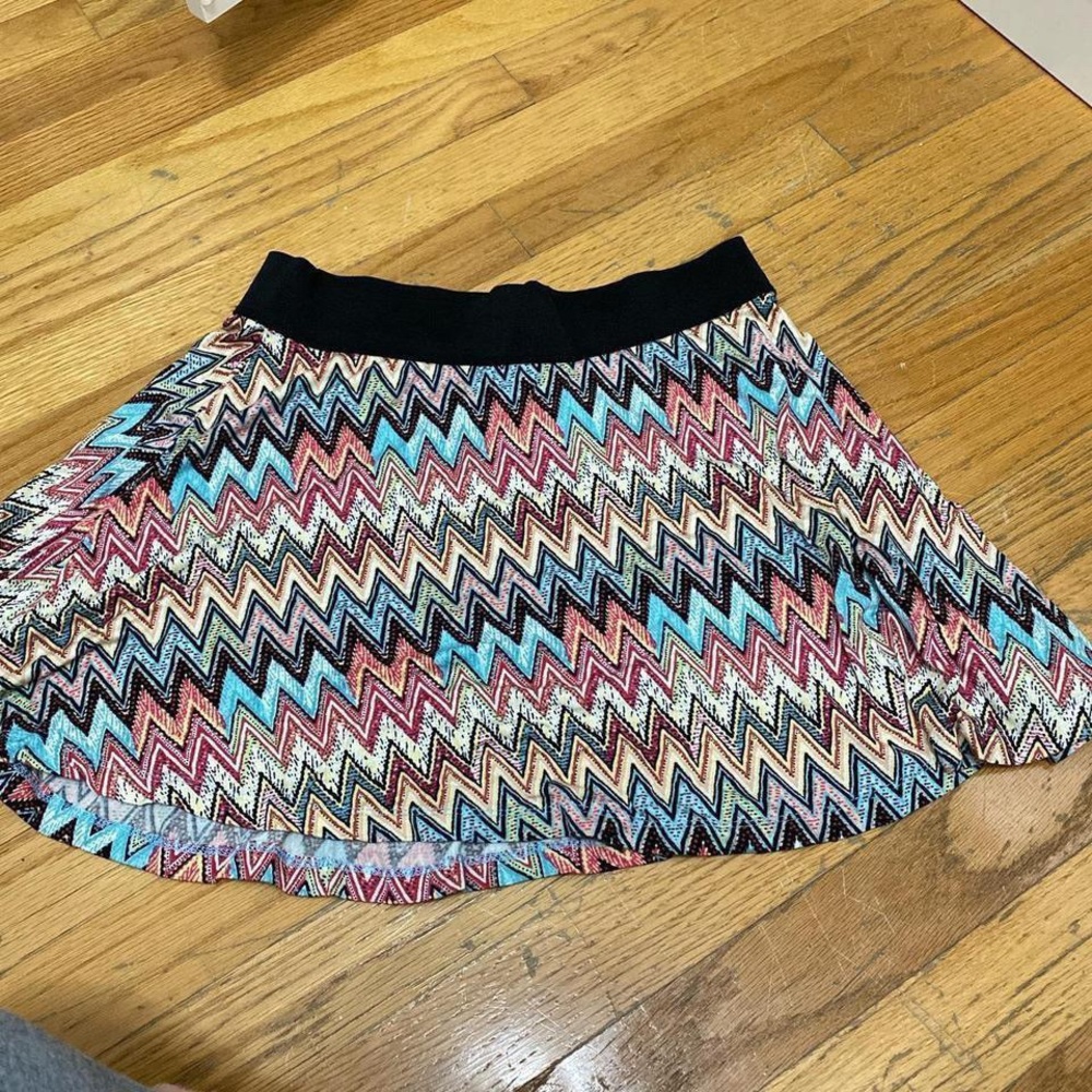 American Rag Stripped Skirt y2k